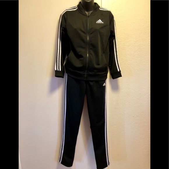 adidas Other | Adidas Sweat Suit Original Black And White | Poshmark